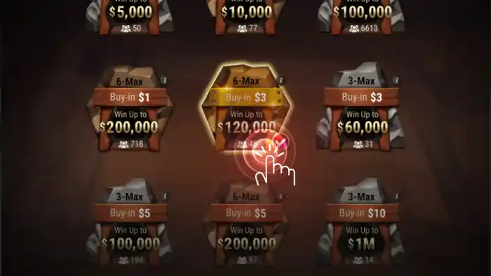 GGPoker手机客户端与游戏内容展示