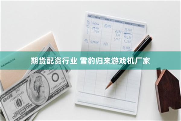 期货配资行业 雪豹归来游戏机厂家