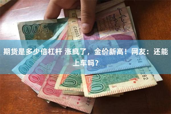 期货是多少倍杠杆 涨疯了，金价新高！网友：还能上车吗？
