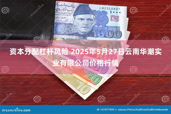 资本分配杠杆风险 2025年5月27日云南华潮实业有限公司价格行情