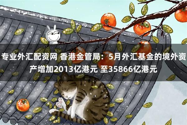 专业外汇配资网 香港金管局：5月外汇基金的境外资产增加2013亿港元 至35866亿港元