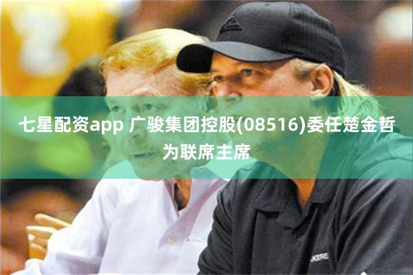 七星配资app 广骏集团控股(08516)委任楚金哲为联席主席