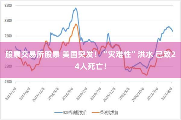 股票交易所股票 美国突发！“灾难性”洪水 已致24人死亡！