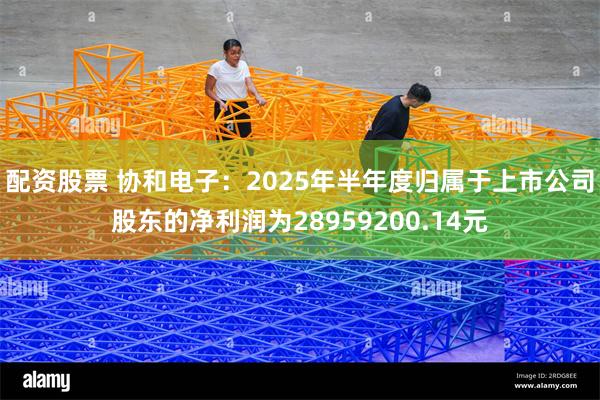 配资股票 协和电子：2025年半年度归属于上市公司股东的净利润为28959200.14元