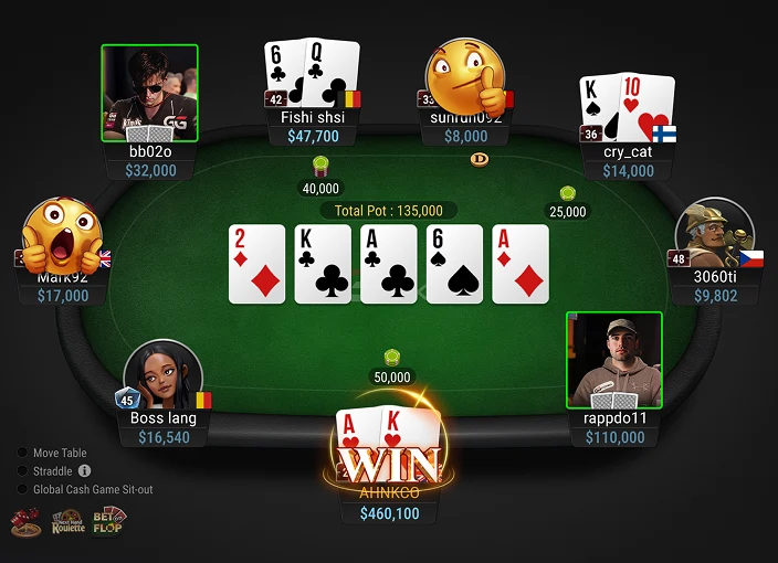GGPoker桌面客户端与游戏内容展示